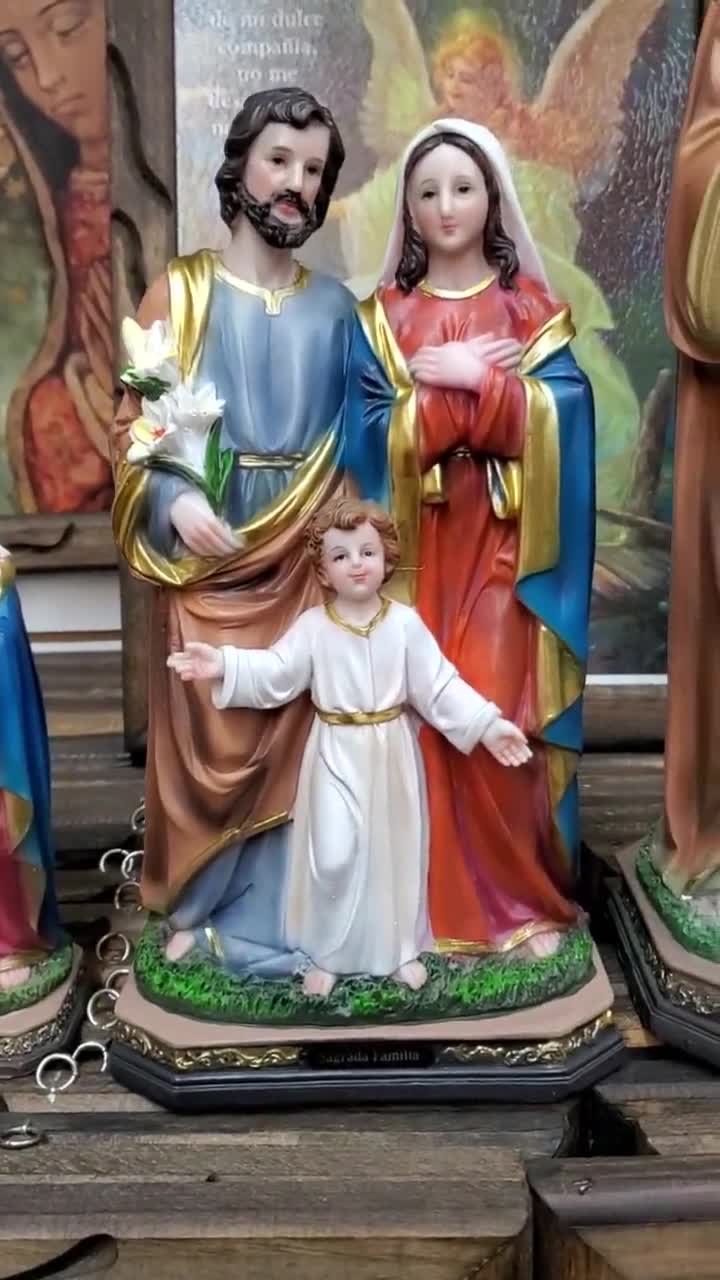 Sagrada Familia Statue Sacred Family HOLY FAMILY Jesus 8,12 16