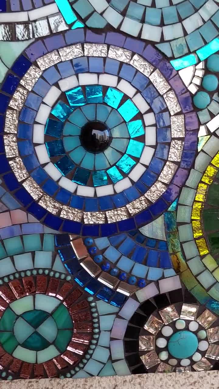 Society6 ケース Turquoise and blue mosaic-(photograph) il_1080xN.6343632176_pp4s.jpg