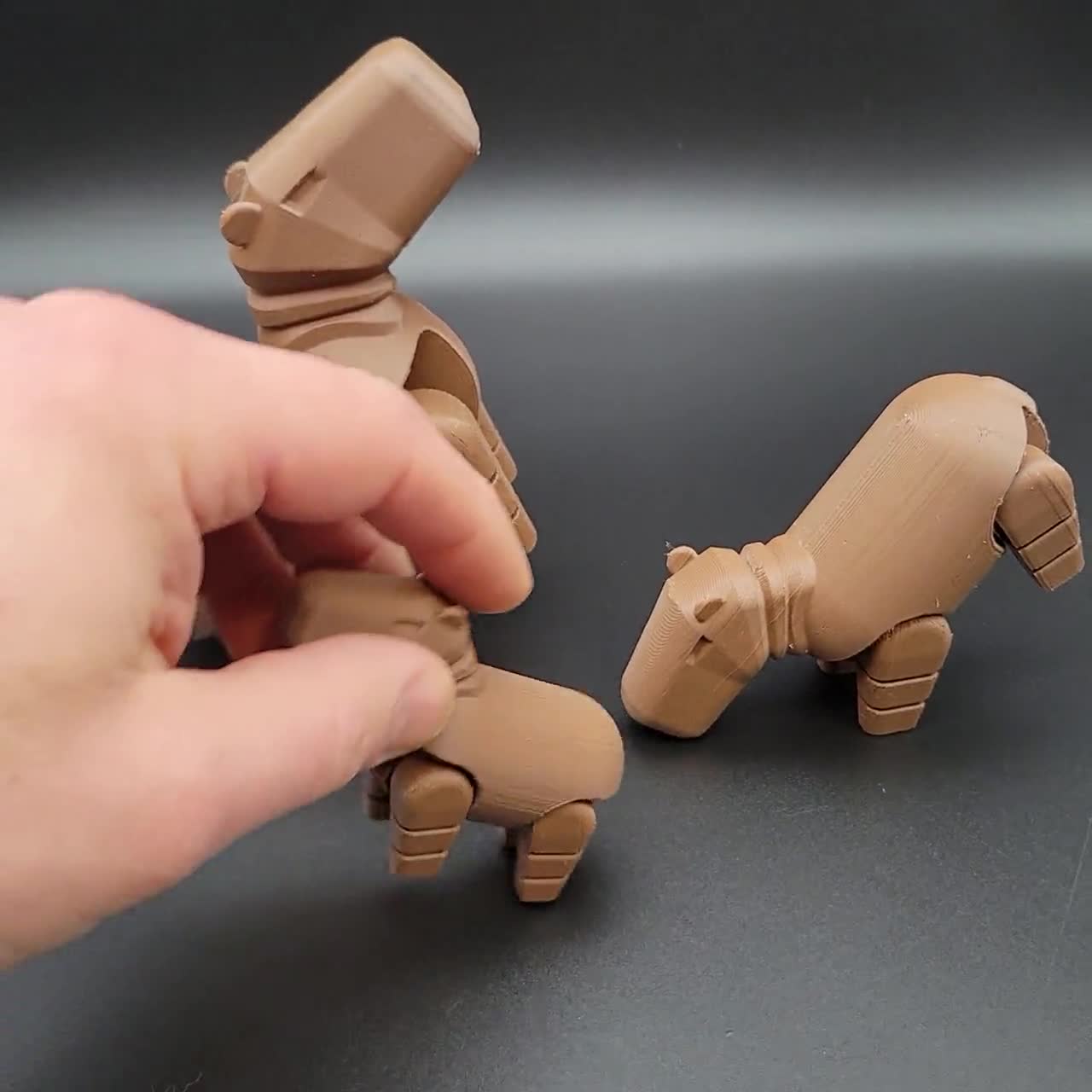 Lot De 10 Capybaras Fidget Articulés - Jouets De Bureau Rigolos Et Créatifs Pour Enfants