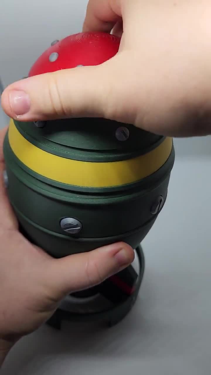 MTG Fallout Fatman Mini Nuke Deck Box for EDH | Commander | Magic