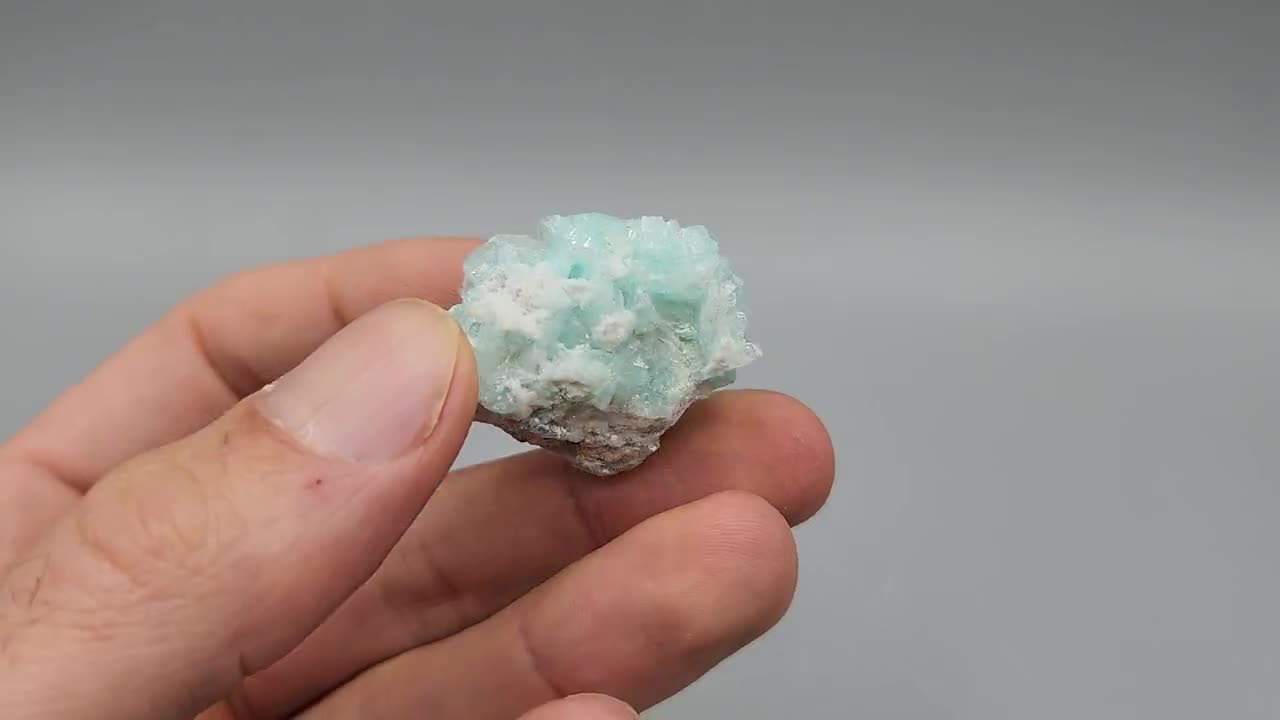 結晶化したボルカライト – サン・バルトロ鉱山、メキシコ – 超希少ホウ