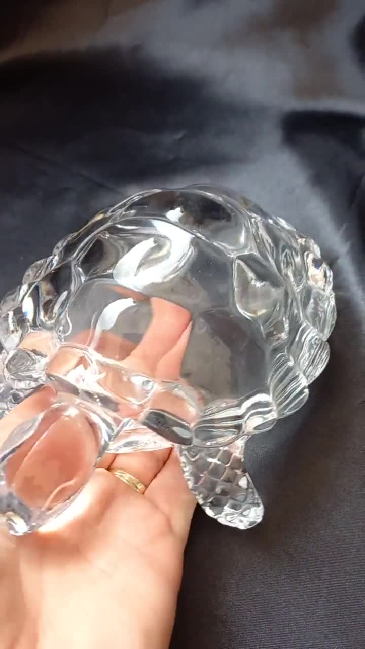 Grande Tortue cristal - Figurines, Sculptures/Figurines cristal à