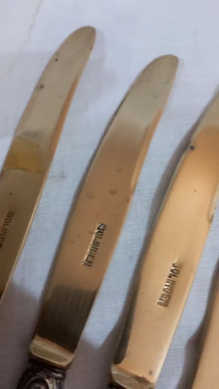 Solingen Table Service Solingen Knives Forks Sauce Cup 800 Solingen Table Service Solingen Knives Forks Sauce Cup 800