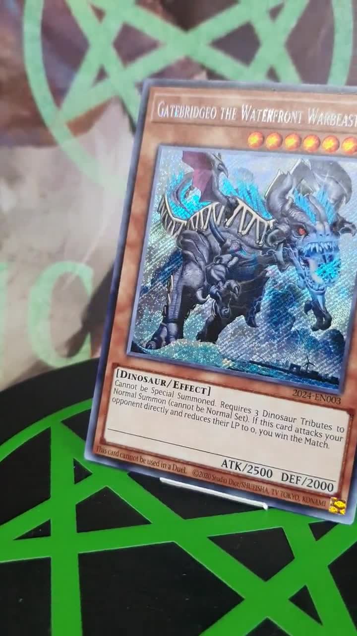 Gatebridgeo the Waterfront Warbeast Extra Secret Rare/secret Rare