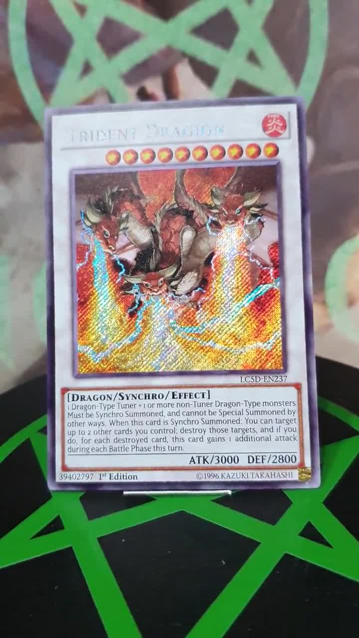yugioh trident dragon deck Yu-Gi-Oh! - Warrior (YS12-EN012) - Starter Deck: XYZ Symphony - 1st Edition you can destroy up to 2 cards you control Ancient Guardian Trident Dragon (SPR)