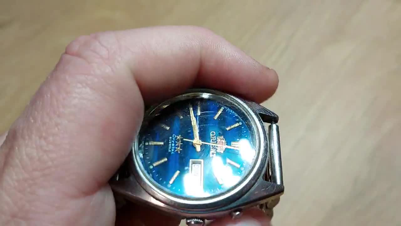 1980年代 ORIENT オリエント 3 スター メンズ ウォッチ ヴィンテージ