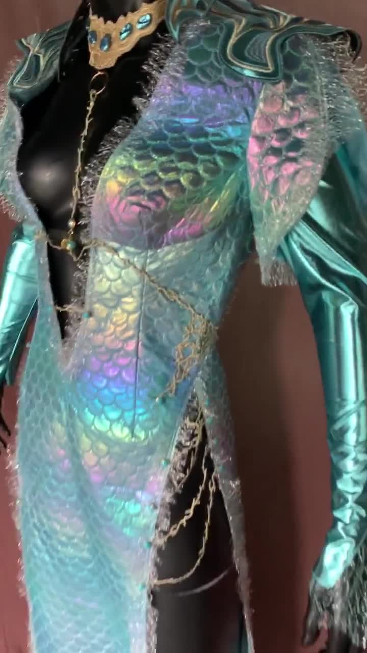 Wavemother's Robe Costume Baldur's Gate 3 Cosplay Suit Halloween Outfit