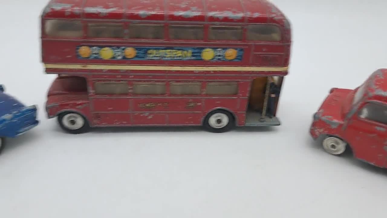 Corgi Toys Cars and London Transporter Bus -1970s - Etsy Israel