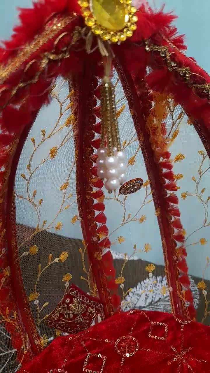 Vrindavanstore.in Janmashtami Special Blue & Golden Poshak