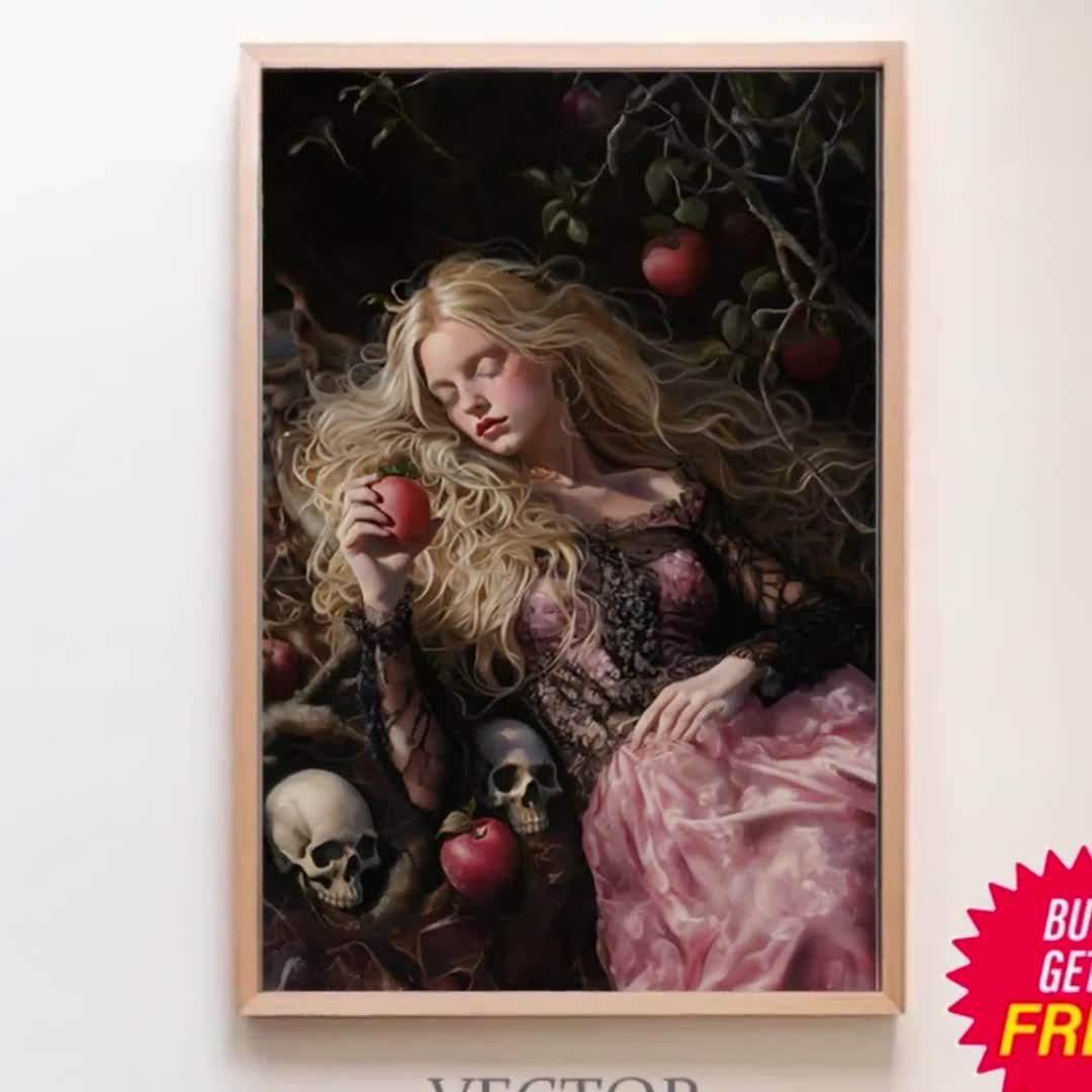 ペルセポネ デジタルアート - 春の女神、死者の女神、冥界の女王、印刷