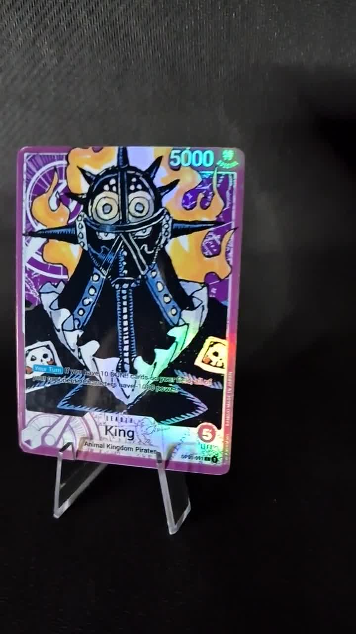 One Piece Proxy Card Holo - King OP01-091 Alt Art - Etsy