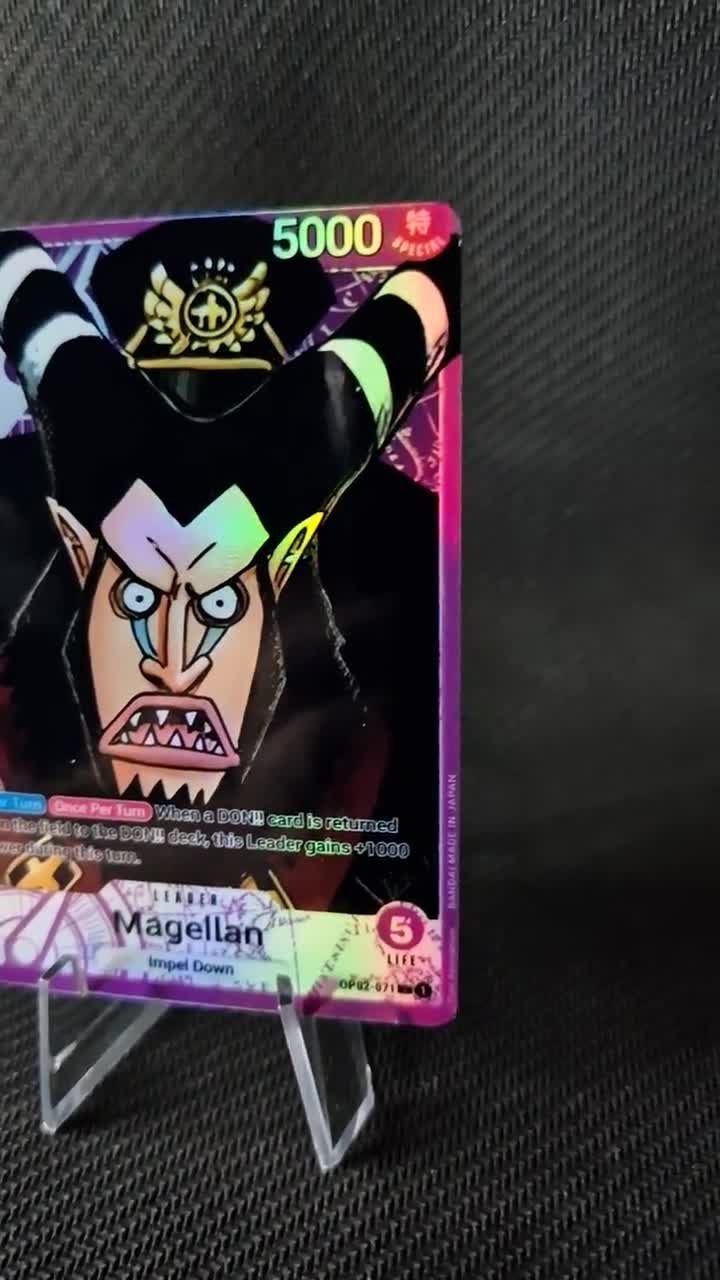 One Piece proxy card Holo - Magellan OP02-071 Alt art