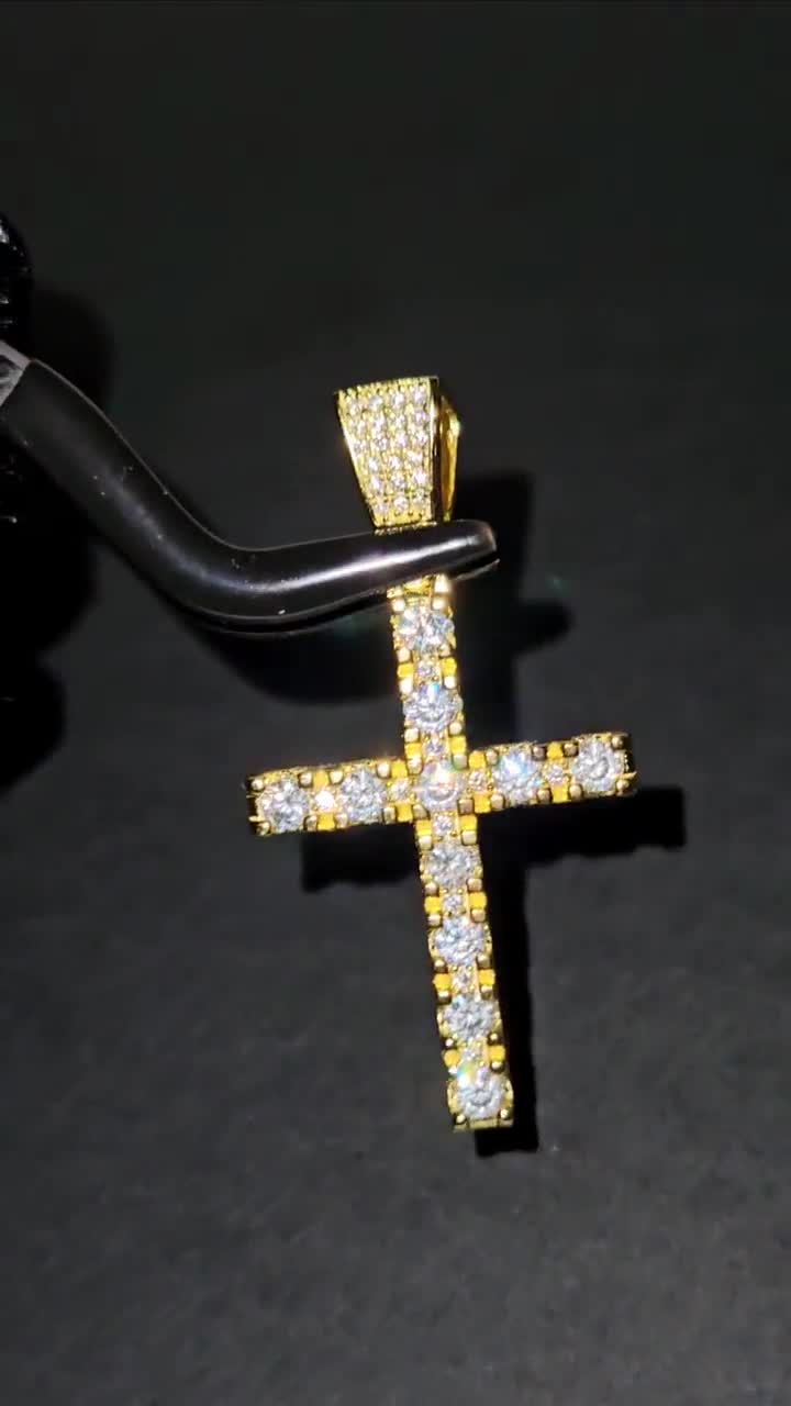 Collana Con Cuore Verde E Zirconi Oro Bianco - Sari Gold - Foto 3