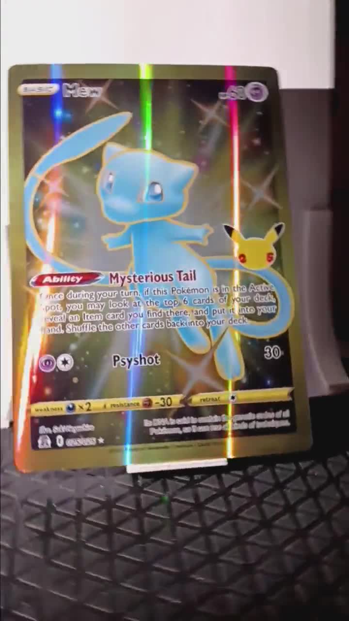 Mew (secret) - Celebrations - Full Art Jumbo - 25/25 / Ultra