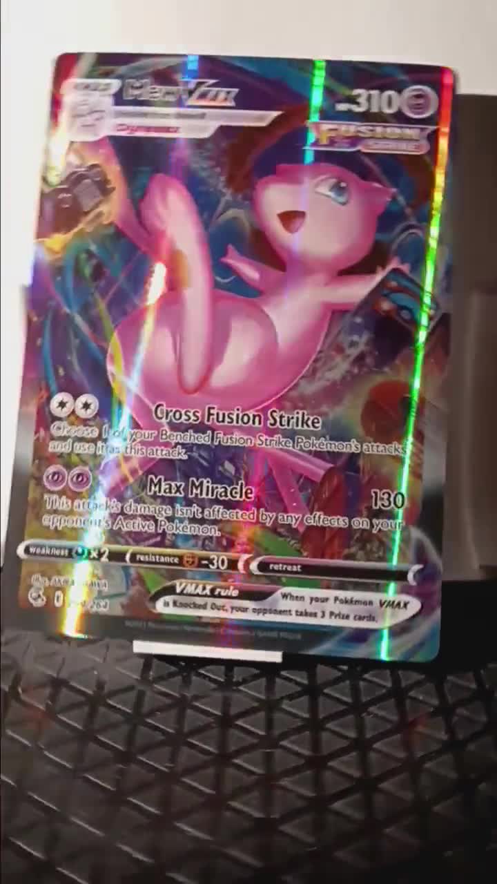 Mew VMAX - Fusion Strike - Full Art Jumbo - 269/264 / Secret Rare