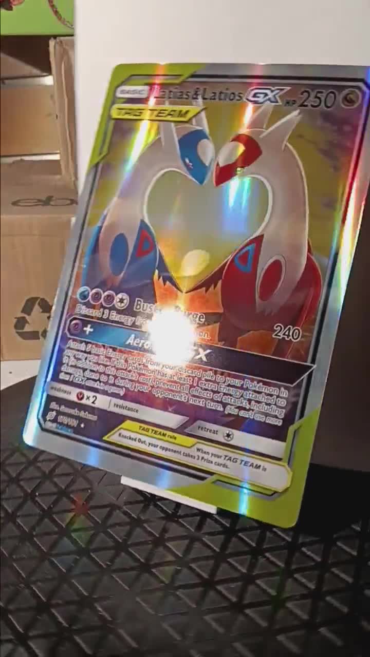 Latias & Latios GX - 170/181 Ultra Rare - Team up - Full Art