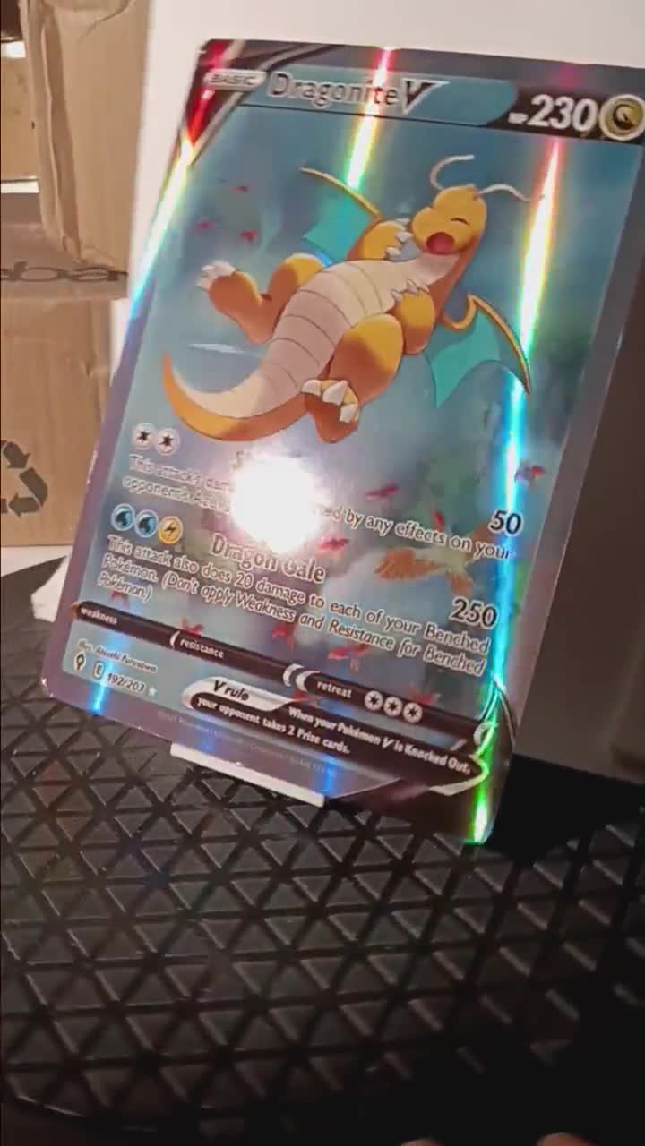 Dragonite V Alt Art - Evolving Skies - 192/203/ultra Rare Dragonite V Alt Art - Evolving Skies - 192/203/ultra Rare