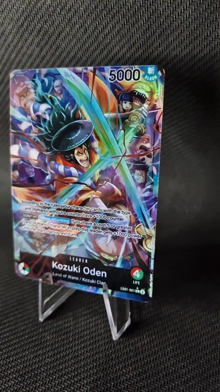 ワンド オトスト カード One Piece ST09-005 | SR | 光月御田Kouzuki Oden #onepiecetcg