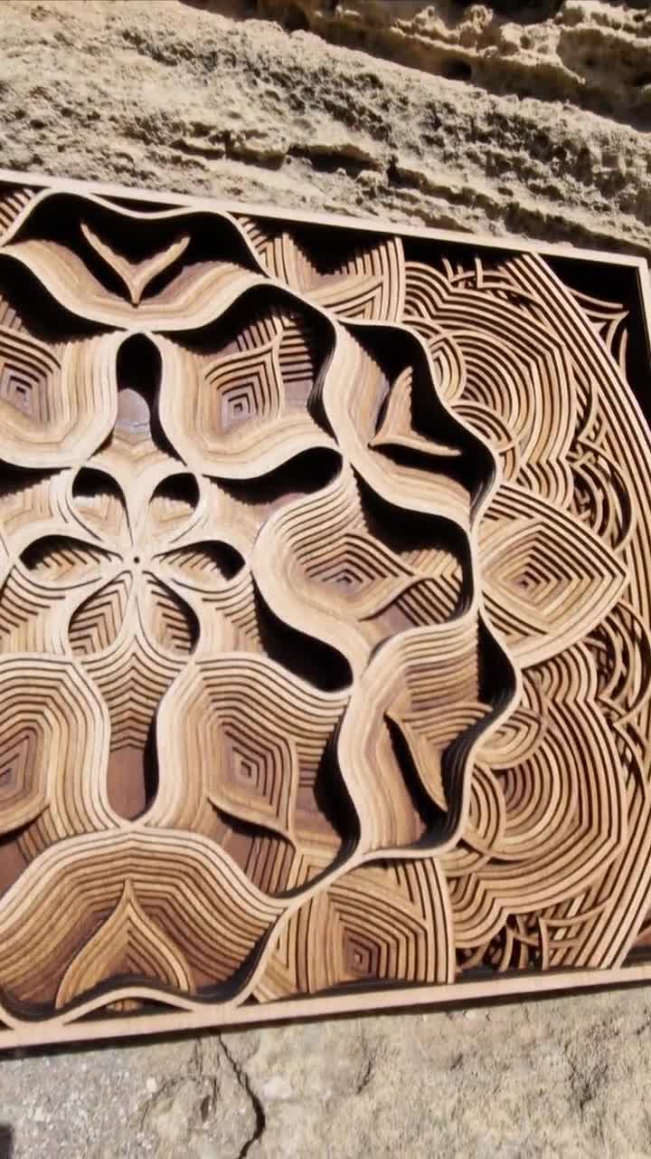Anthropologie ウッドランドフォックス ウォールライト Layered Wood Art,laser-cut Wooden Sculpture,multilayer Wood