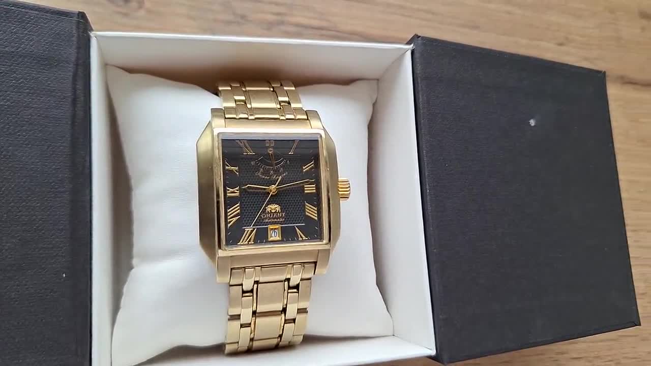 Orient Tank Power Reserve Watch, Square Orient Panzer
