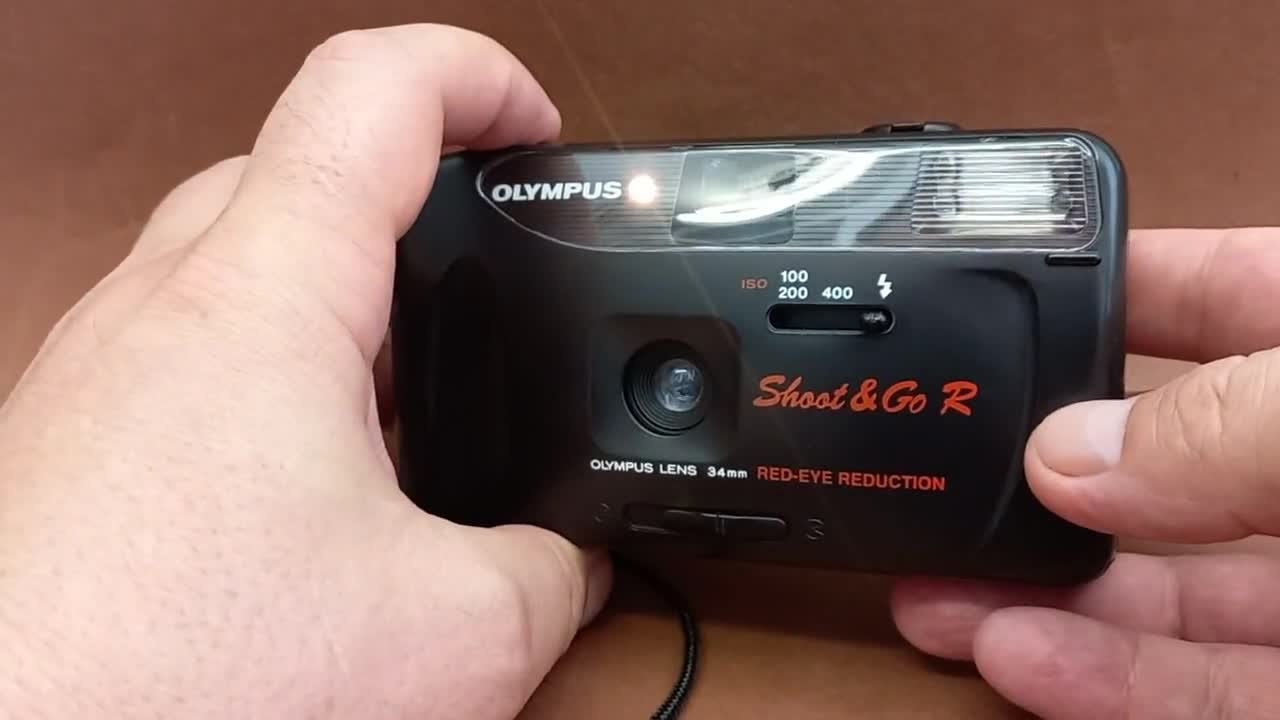 ビンテージ カメラ オリンパス シュート アンド ゴー R NEW