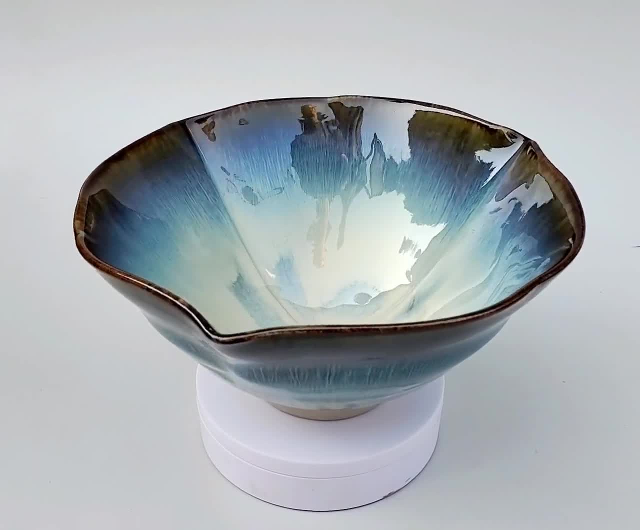 Bill Campbell purchases Crystalline Candy Bowl Beautiful