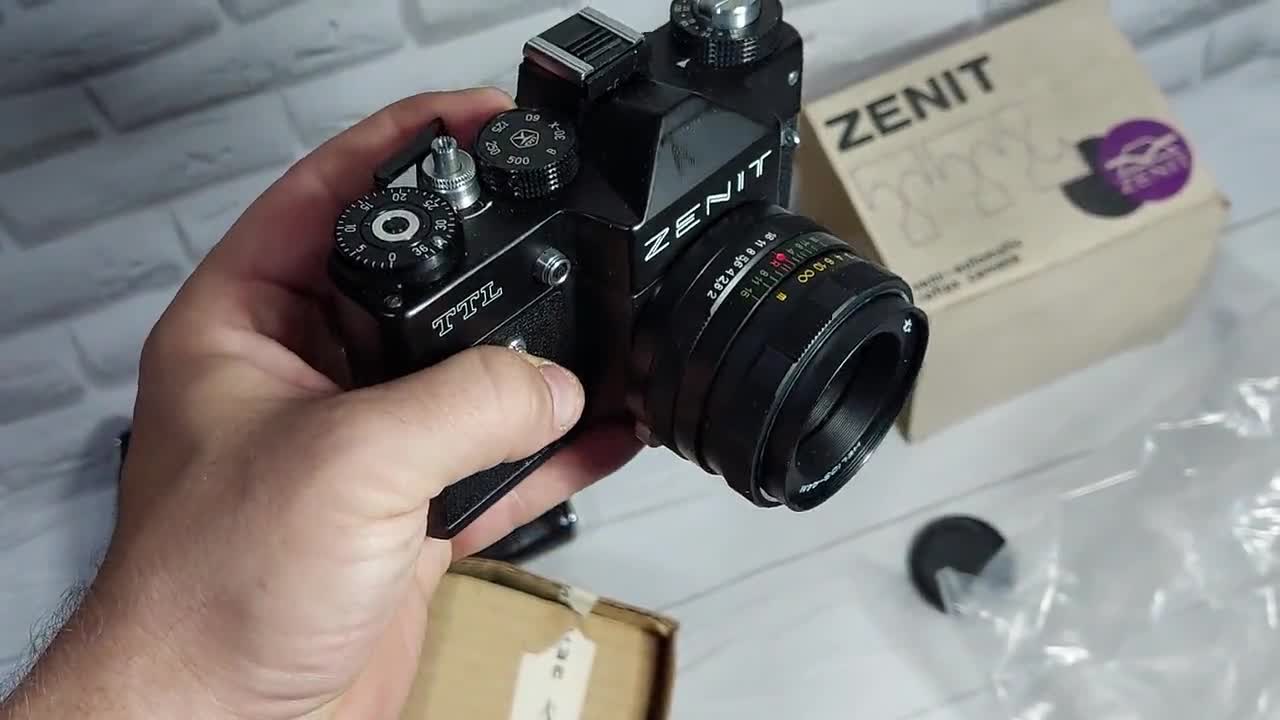 Zenith TTL ブラック 35mm 一眼レフ フィルム カメラ - Etsy 日本