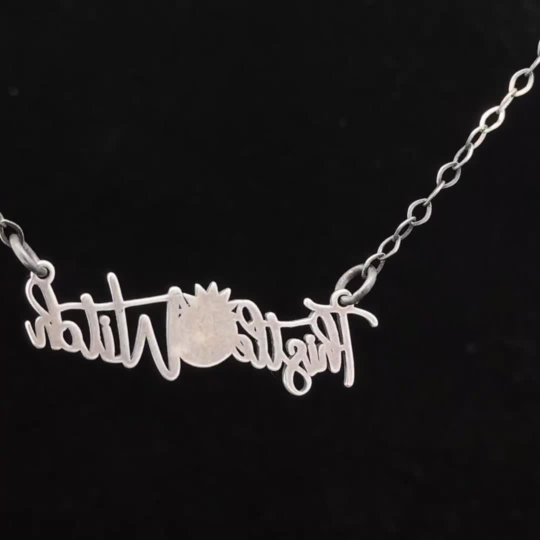 Amethyst Necklace Jewelry, Witchy Necklace Jewelry, Thistle Jewelry, Mini Thistle Pendant, Witchy Crystals, Witch Jewelry, Witchy Gifts video poster