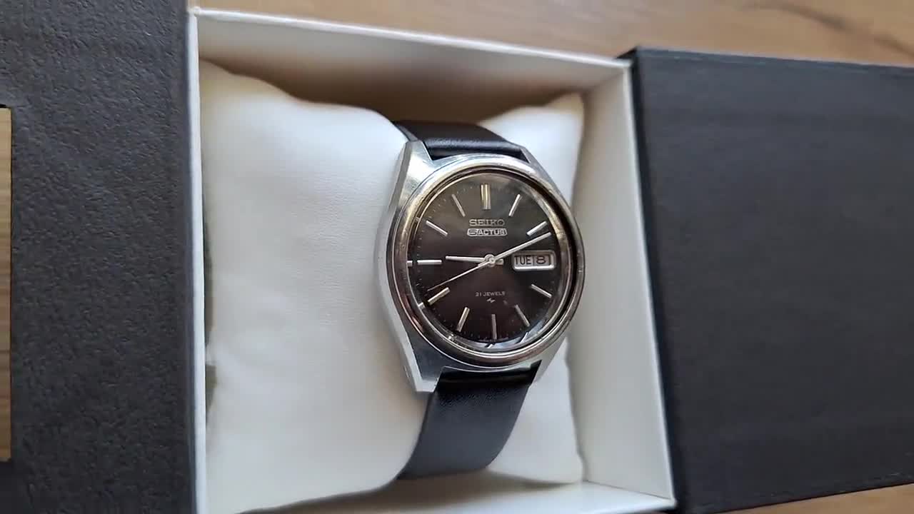 希少なセイコー5アクタスウォッチ Ref.7019-7060、自動巻き腕時計