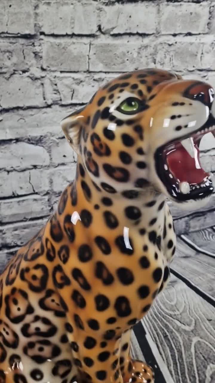 Jaguar Artistic Ceramic Figure Approx 62cm New - Etsy