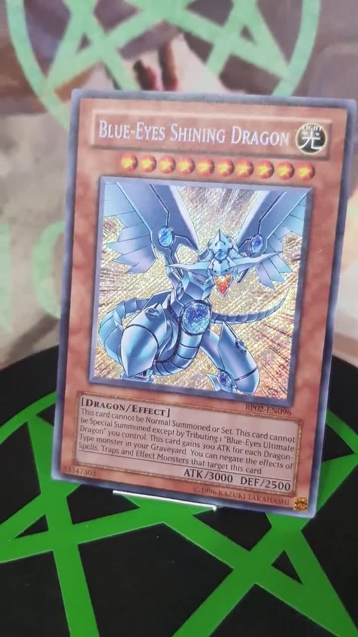 blue eyes shining dragon yugioh card Limited Edition card: MOV-EN001 Eyes Ultimate Dragon Yugioh Blue-Eyes Shining Dragon MOV-EN001