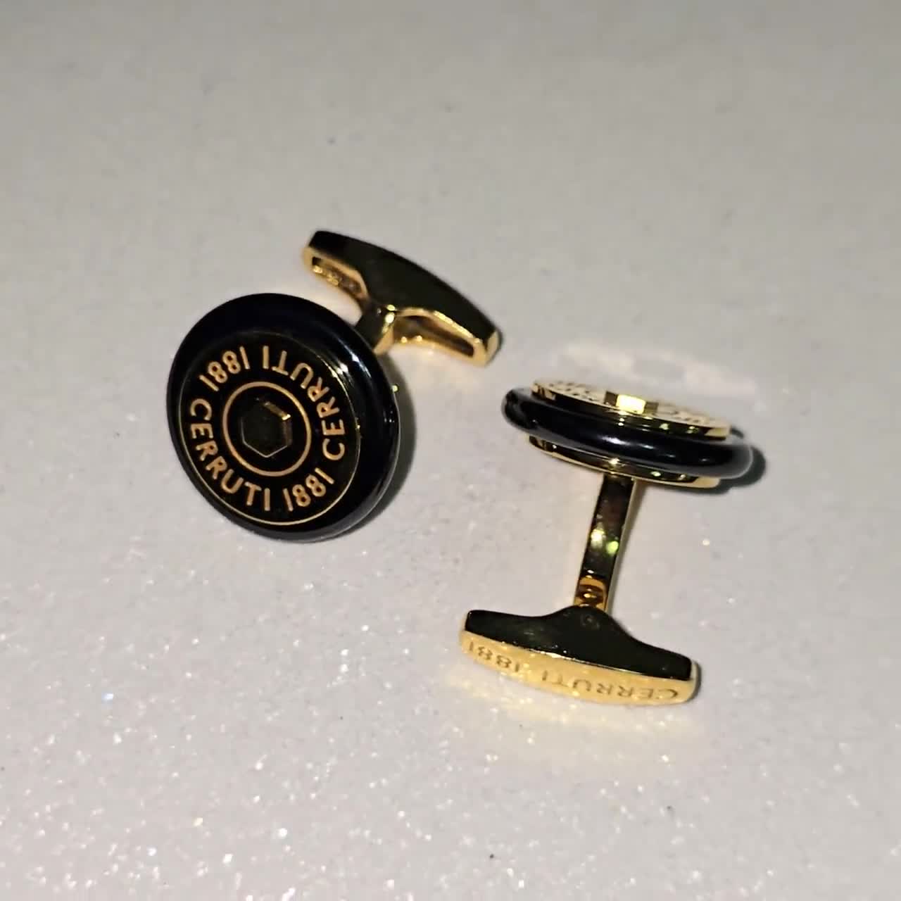 CERRUTI 1881 タキシード用　カフリンクス　スタッズドボタン　セット CERRUTI 1881 タキシード用 カフリンクス スタッズドボタン