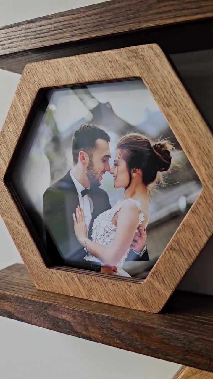 Cornice Portafoto Rettangolare In Plastica Viola Lilla Per Mini Foto 3 Pollici – 9x6 Cm, Riutilizzabile - 6
