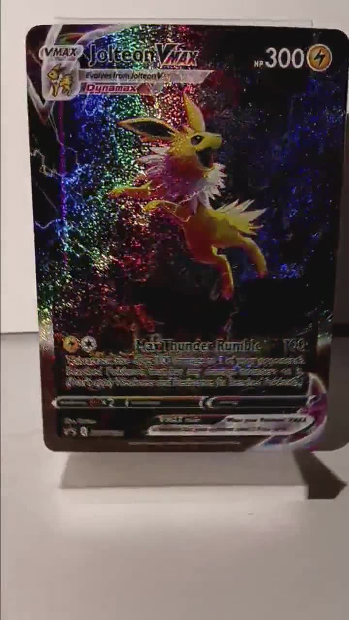 jolteon vmax pokemon card value Jolteon VMAX - SWSH184