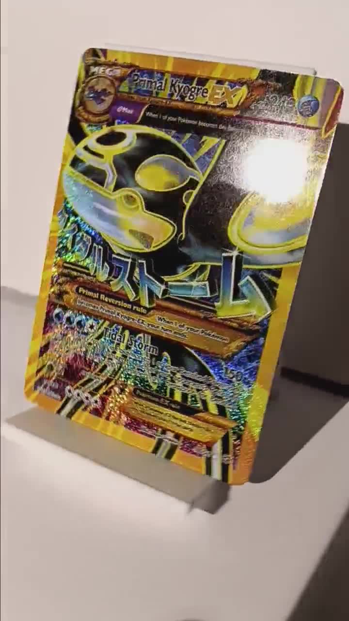 ポケモンカードゲンシカイオーガEX 英語 96/98 Primal Kyogre Pokemon PRIMAL KYOGRE EX 96/98 Ancient Origins PSA 9 MINT FULL ART
