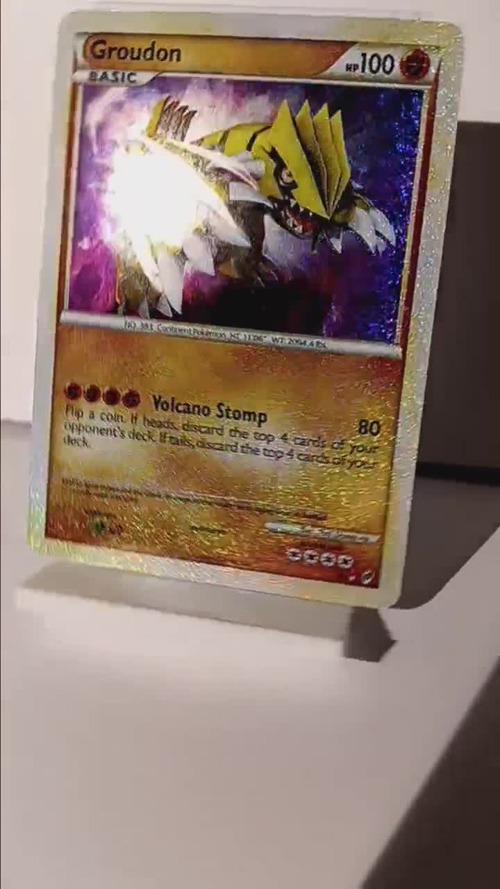 pokemon shiny groudon card Amazon.com: Pokemon