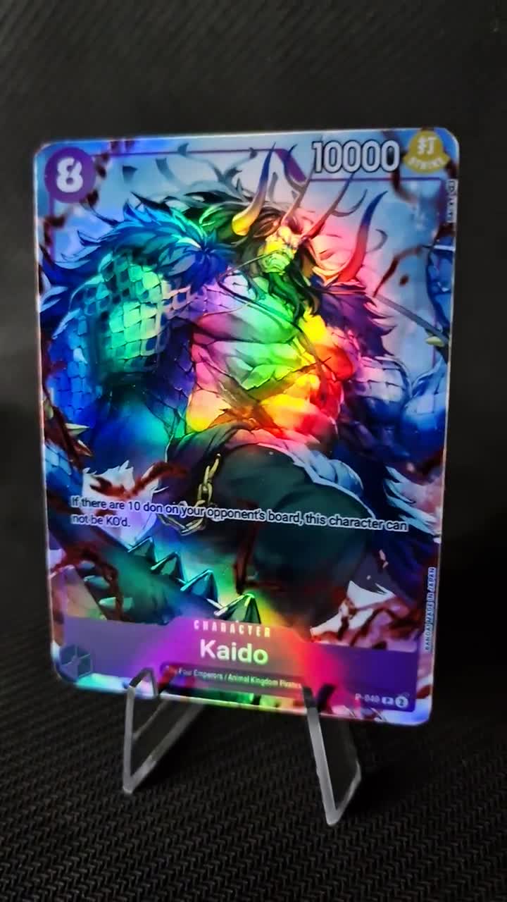 ONPIECE カード10000HP PSA 10 Kaido OP01-094 Parallel SR Flagship Battle Promo ONE