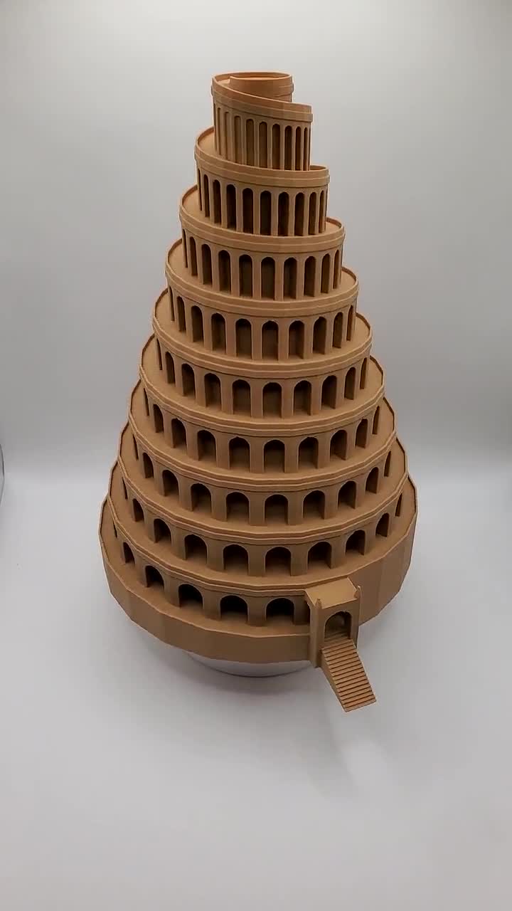 バベルの塔模型 - ジオラマスケールモデル - バベルの塔完全版 - 歴史