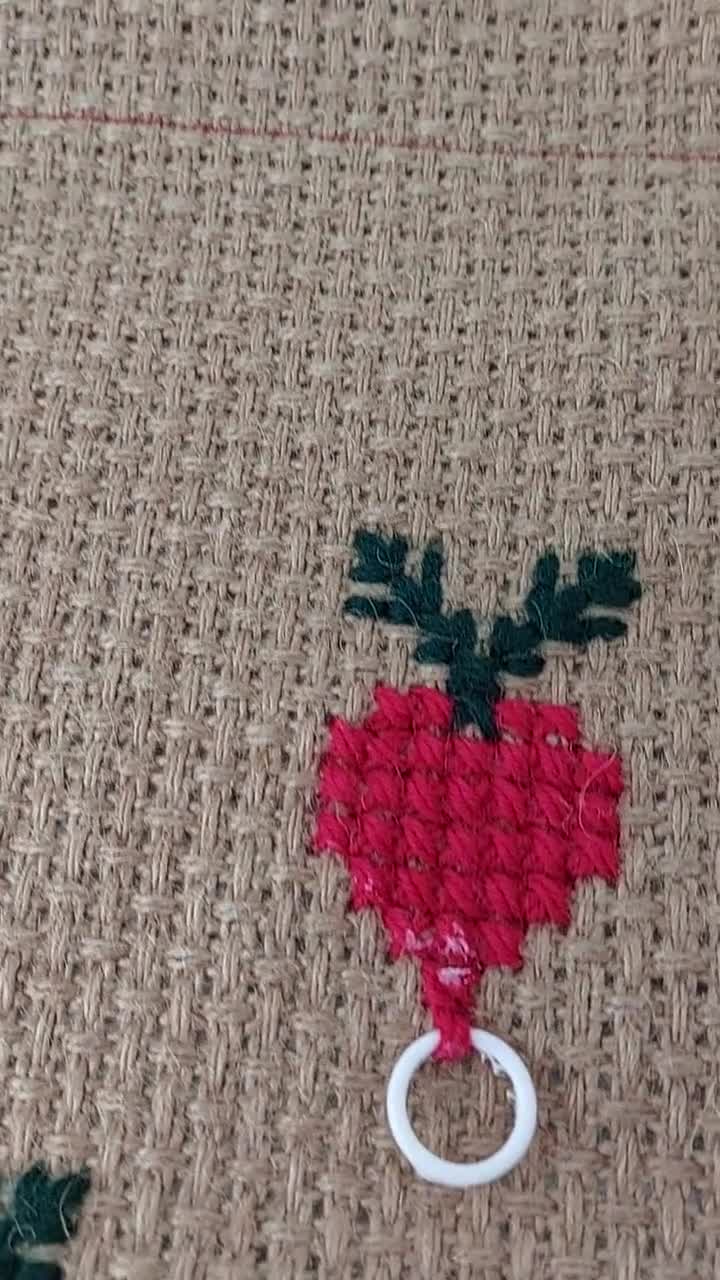 ヴィンテージデンマーククロスステッチアドベントカレンダー：XL