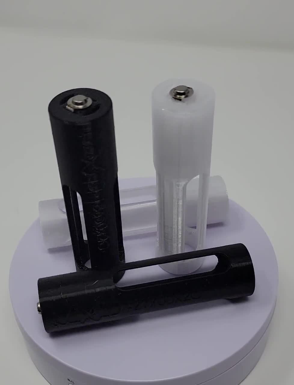 MXD 18650, or 21700 Li-Ion cell C battery adapter for flashlight maglite etc