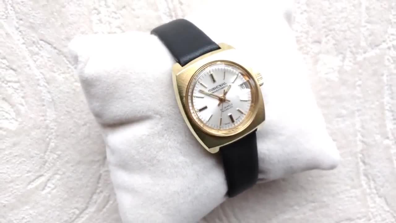 Swiss Vintage Mirexal Superautomatic Incabloc Women's Watch, 25 J