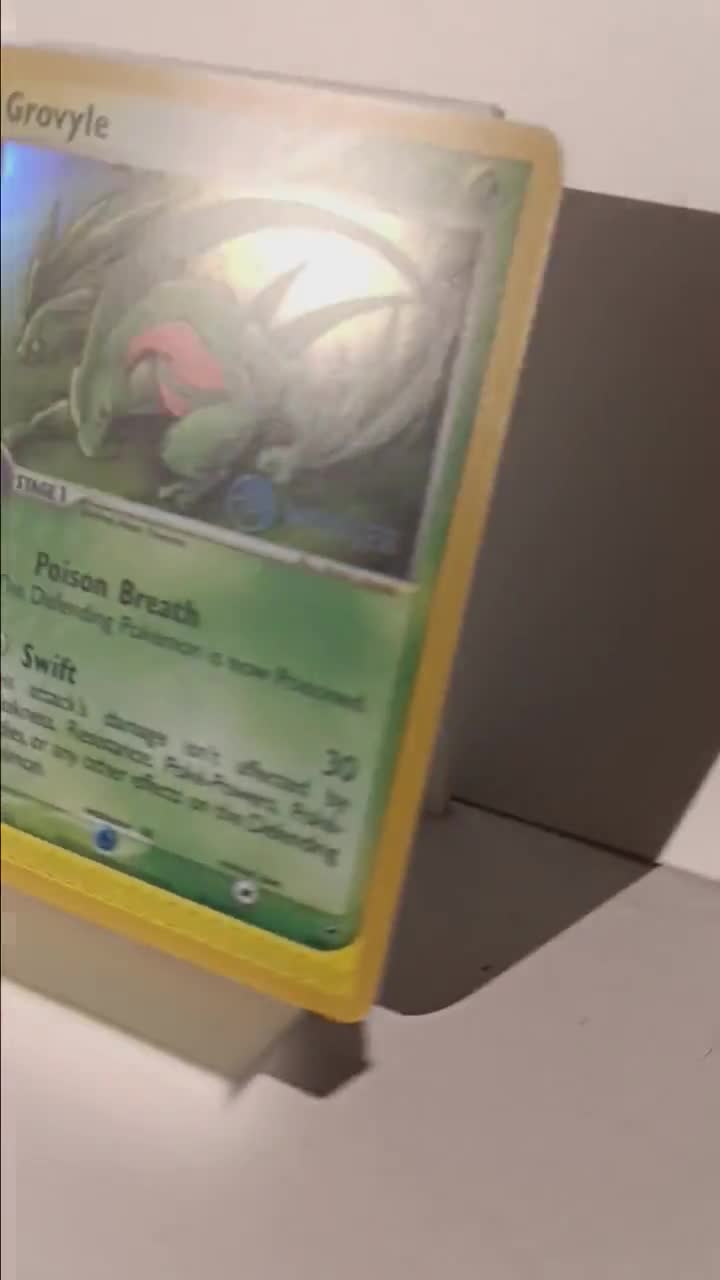 Grovyle - 004 [Winner] - Black Star Promo - e-League Perfect for Poke fans  - NOT real just for show -Proxy NOT replica-Might NOT be perfect