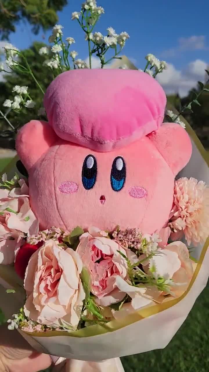 大きなカービーの花束、限定版の花束、造花の花束、人形の花束