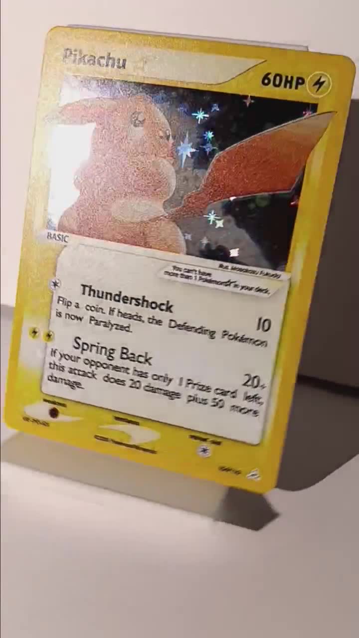 Pikachu Gold Star English 2006 - Perfect Gift for Poke Fans