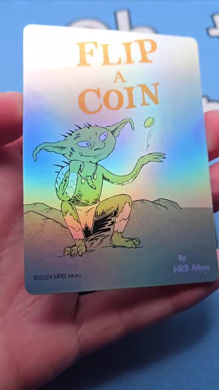 mtg flip card token Spirit Token | Unstable