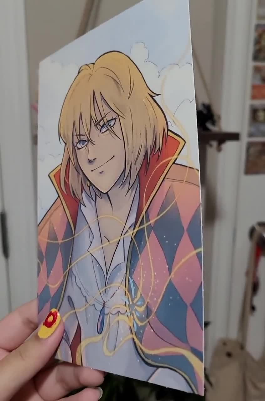 Blonde Howl | Howl's Moving Castle | Ghibli | 2 Sizes | Mini Art Print |  Fanart - Etsy, image size:846x1280