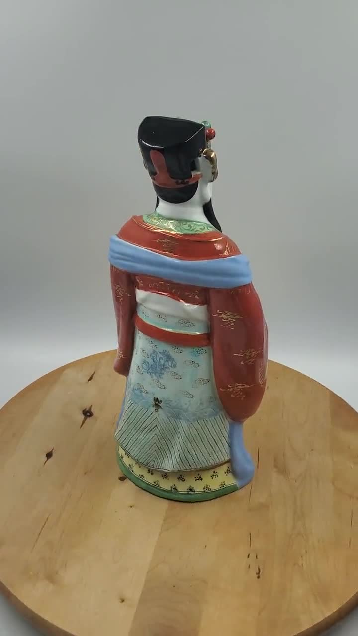 中国磁器の関羽将軍像 - Etsy 日本
