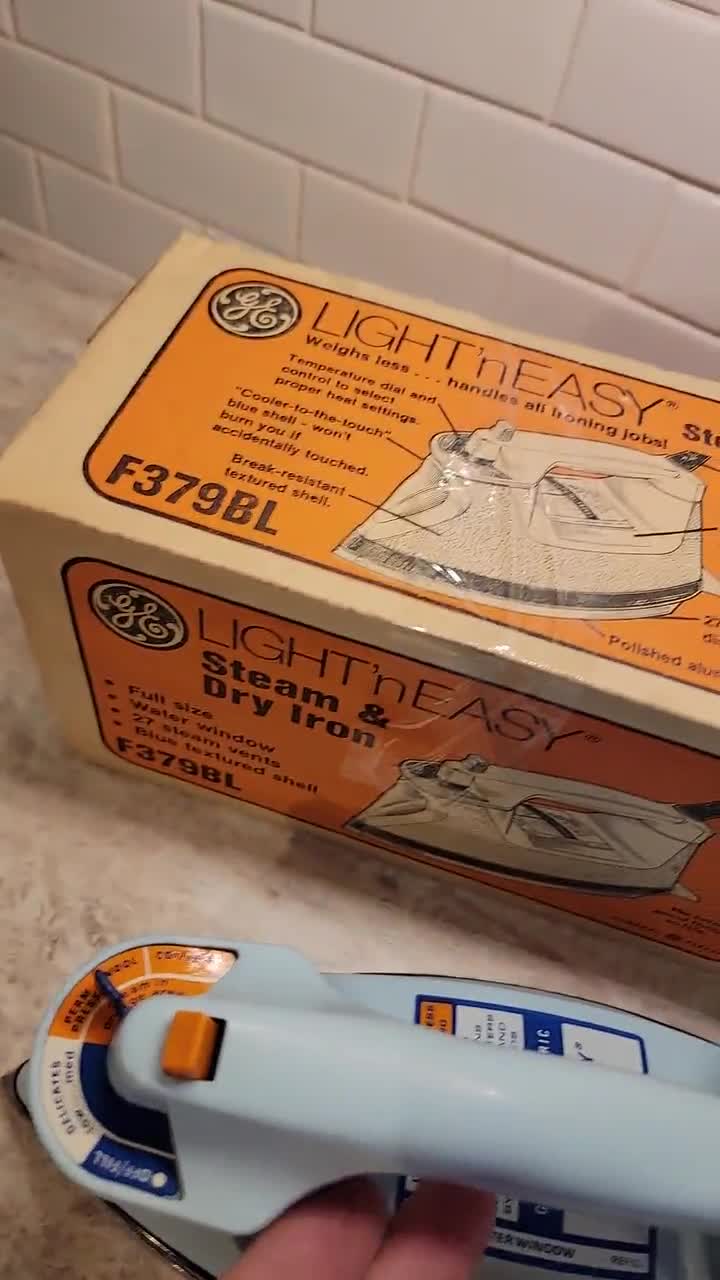 Buy Vintage 1980s GE General Electric Light N Easy Powder Blue