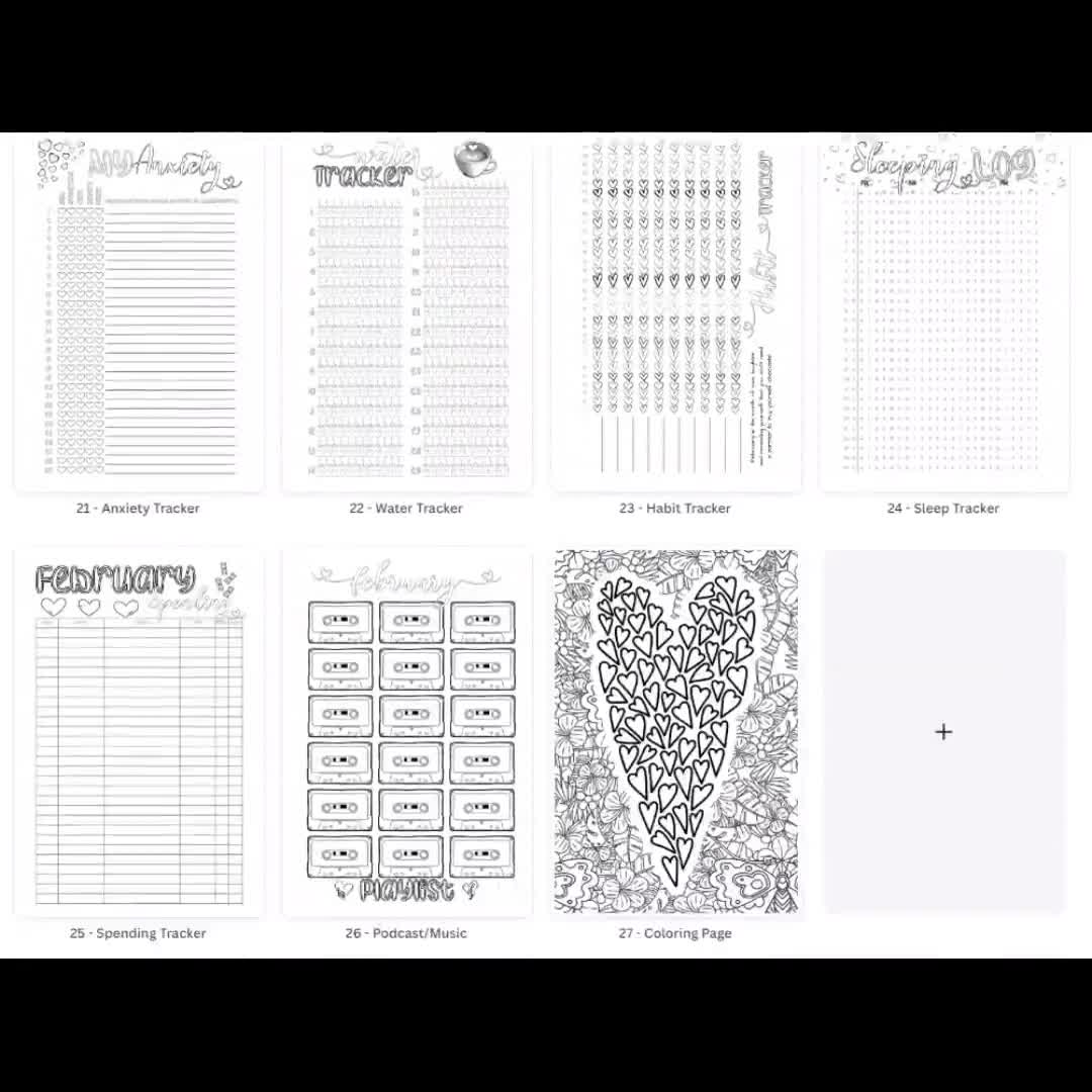 2024 Pre-Made Bullet Dotted Journal; A Premade Dotted Planner Dated for  2024. Track Anxiety and Mental Health, with prompts and blank pages to make  your own. - Joy Dean Designs