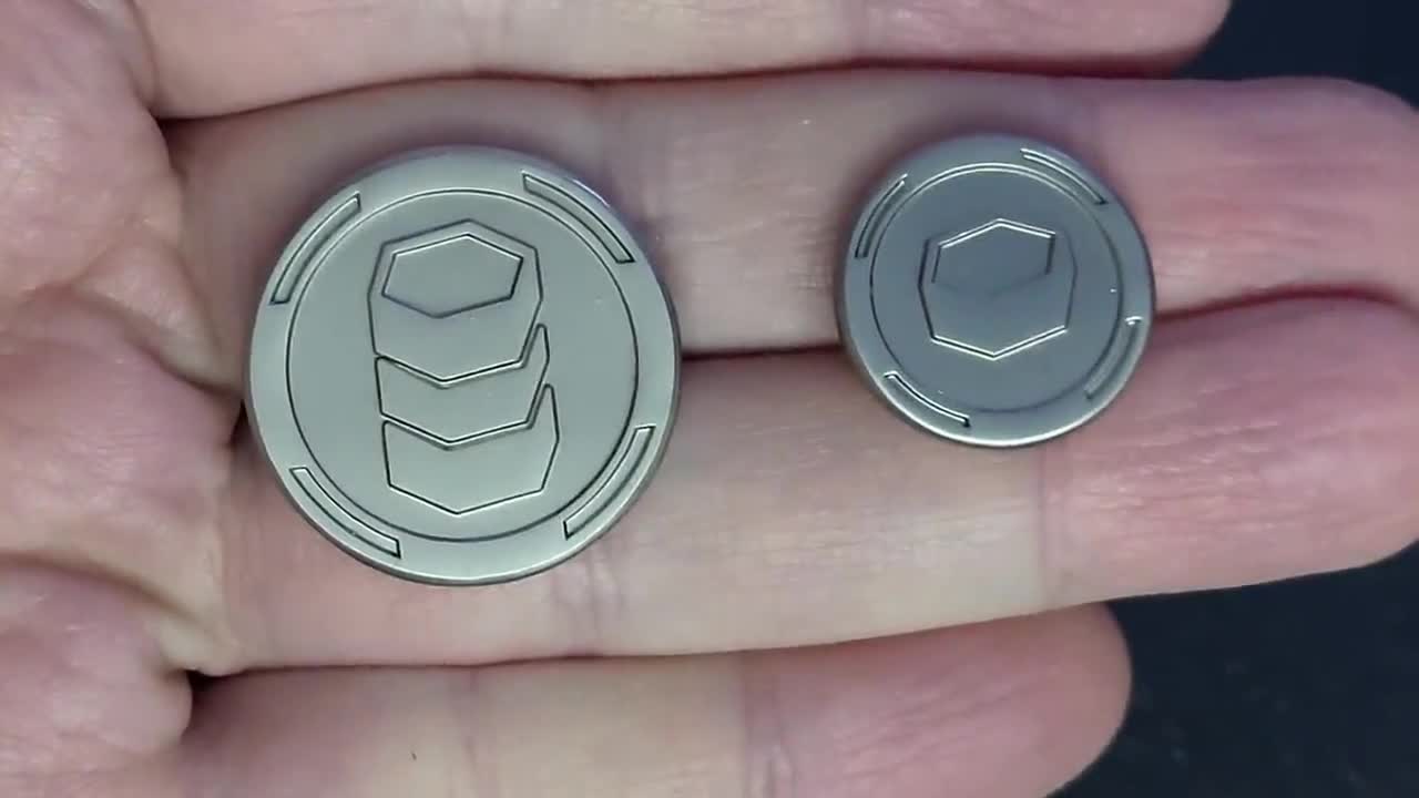 Twilight Imperium | Trade Good and Commodity Double-Sided Metal Token Set |  Pre-Order | January Pre-Order for Enameled Tokens